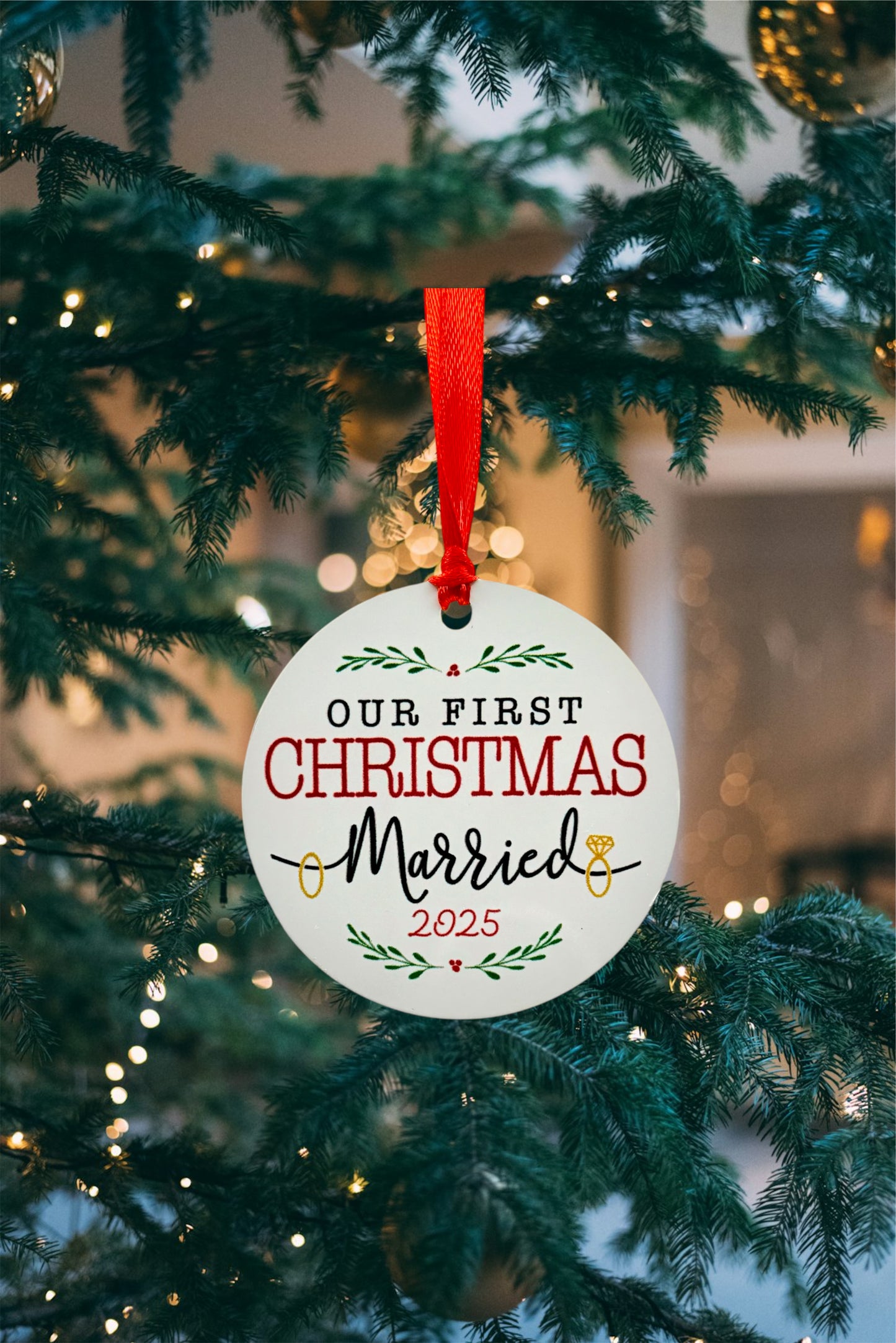 First Christmas Married