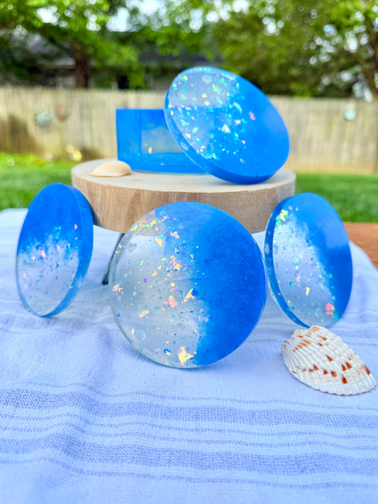 Moonlit Tide Coaster Set