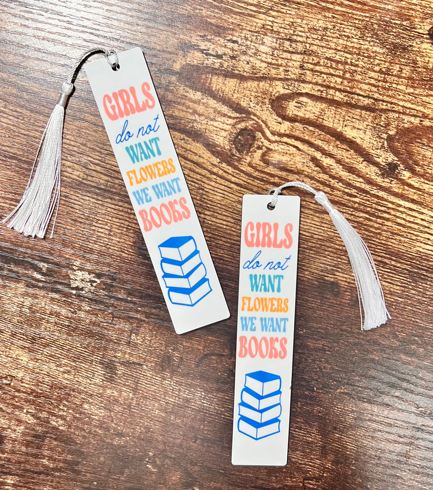 Acrylic Bookmark Double-Sided