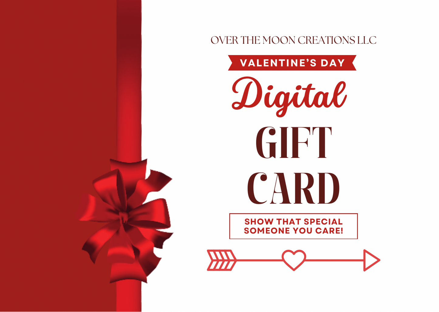 Valentines Day Gift Card!