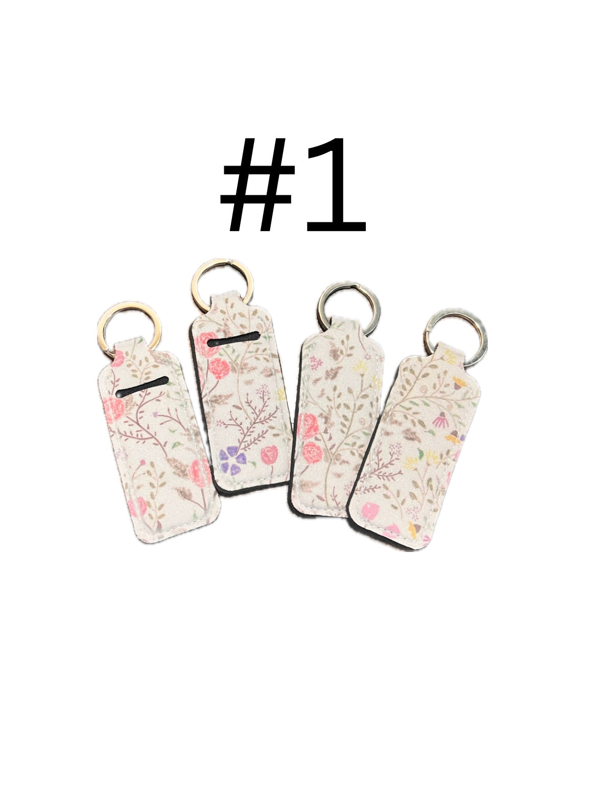 Chapstick/Lipstick Holder Keychain