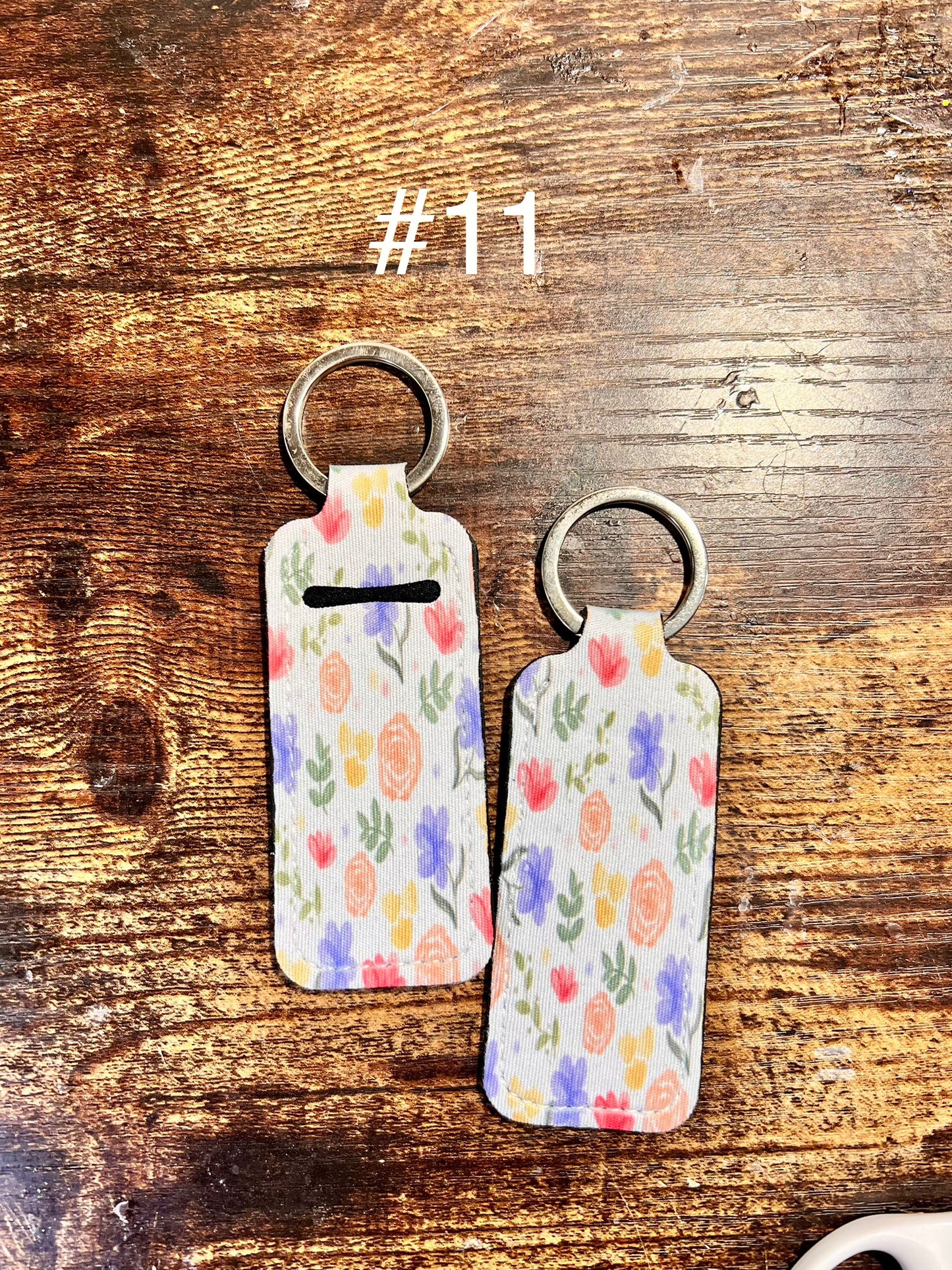 Chapstick/Lipstick Holder Keychain