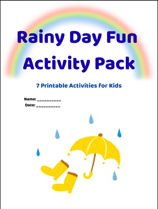 Rainy Day Activity Pack