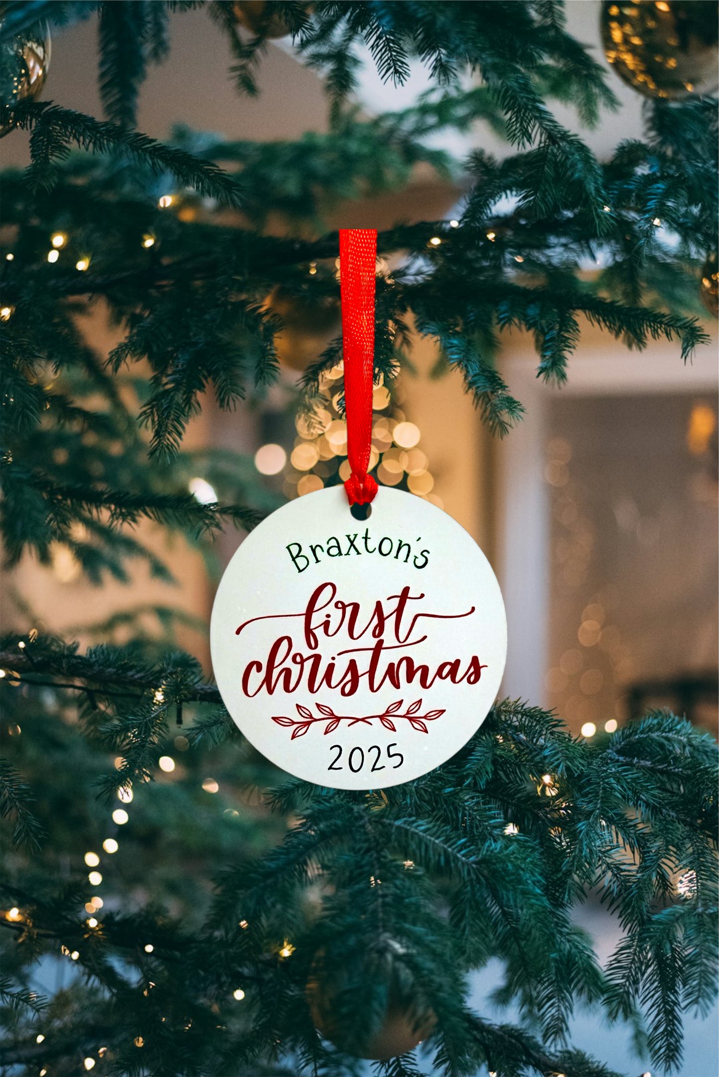 Custom First Christmas