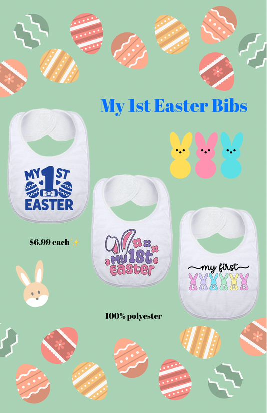 My 1st Easter Bibs